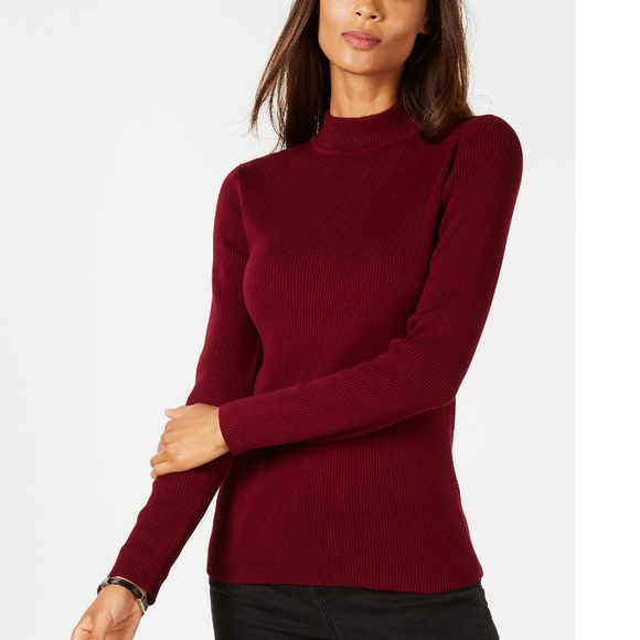 karen scott turtleneck tops